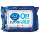 دستمال مرطوب پاک کننده آرایش دافی مدل Q10 (طرح میوه بلوبری) بسته ۵۰ عددی