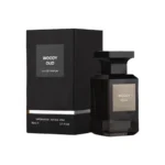 ادو پرفیوم مردانه الحمبرا مدل WOODY OUD
