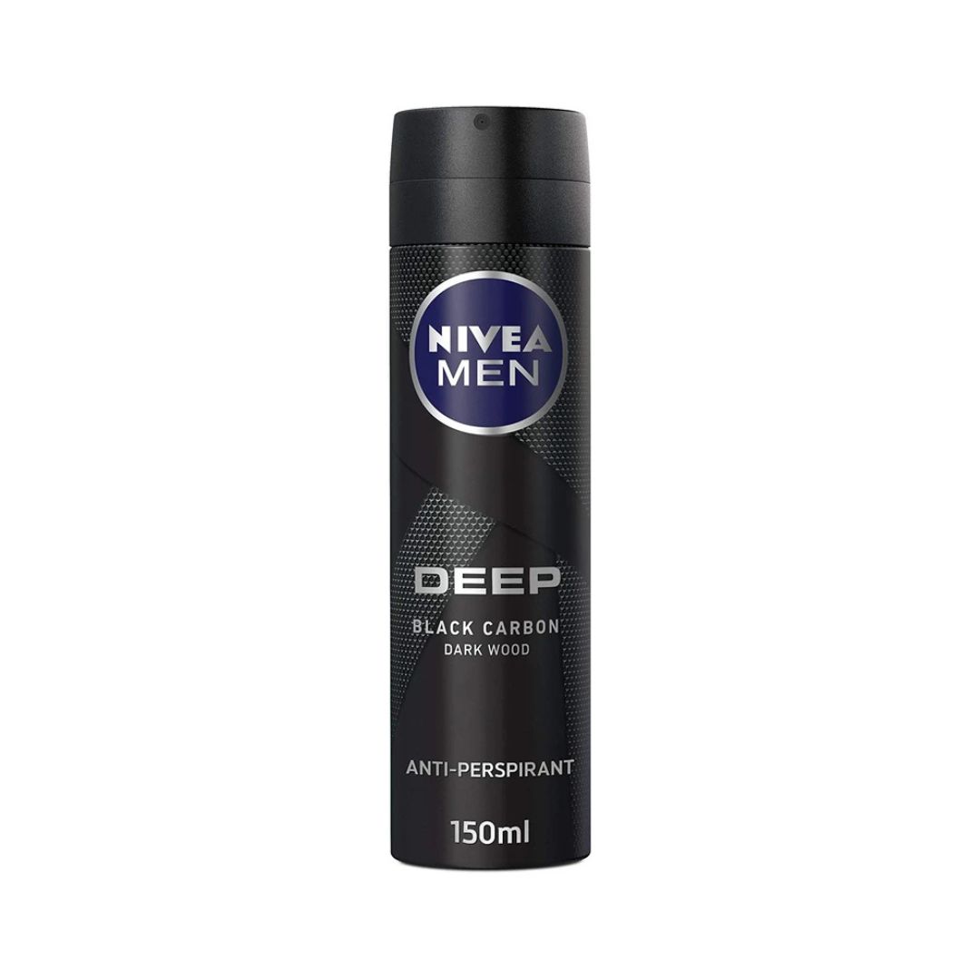 4 اسپری بدن مردانه نیوآ سری deep مدل Black Carbon - Image 1